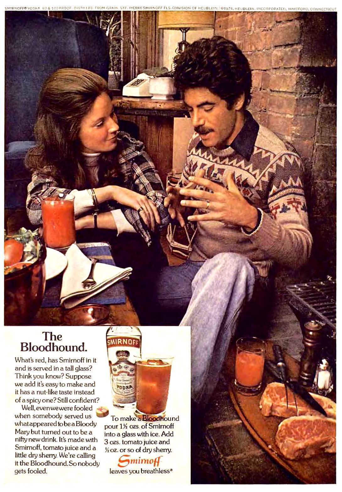 Happy Couples Selling Booze Vintage Alcohol Adverts of the 1970s