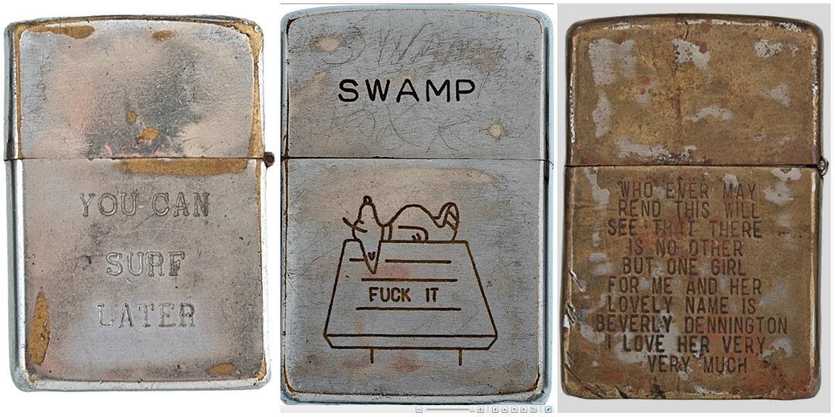 Heartfelt Messages On Zippo Lighters of The Vietnam War (1965 1973) Flashbak