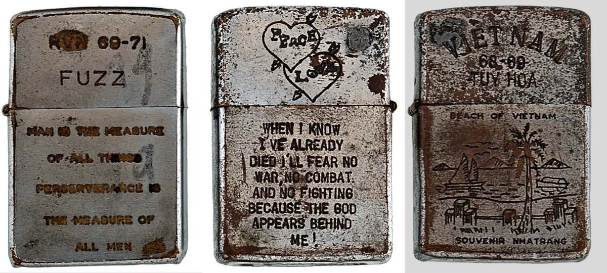 Heartfelt Messages On Zippo Lighters of The Vietnam War (1965 1973)