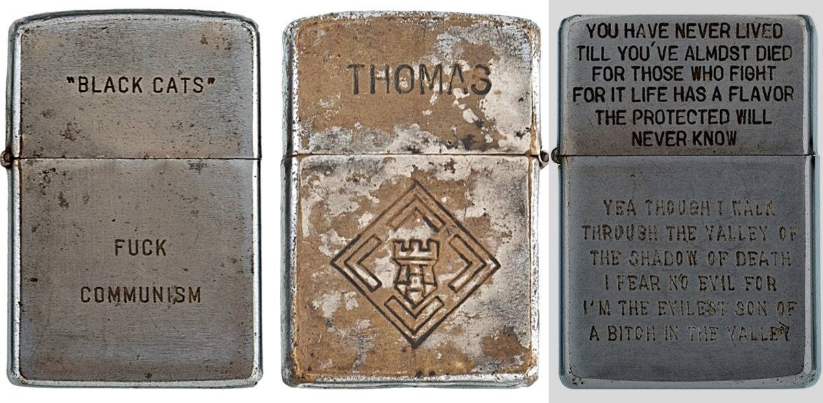 Heartfelt Messages On Zippo Lighters of The Vietnam War (1965 1973