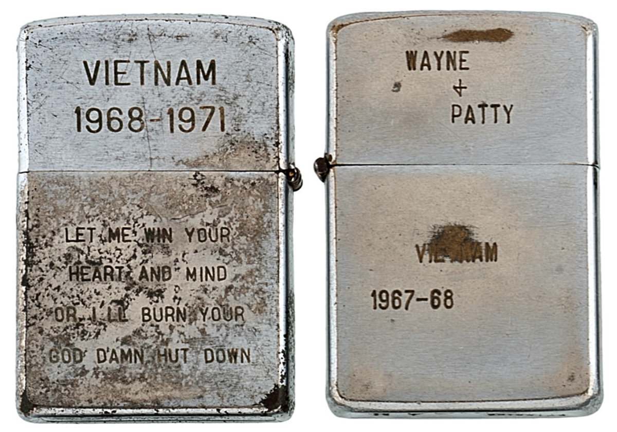 Heartfelt Messages On Zippo Lighters of The Vietnam War (1965 1973