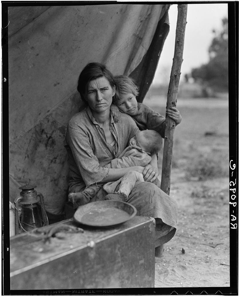 Migrant Mothers Dorothea Lange's Faces Of The Dust Bowl (1930s) Flashbak
