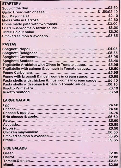 Farewell To Soho’s Stockpot Flashbak