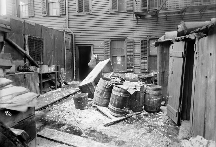 Photographs Of Tenement Houses On Orchard Street, New York City 19021914