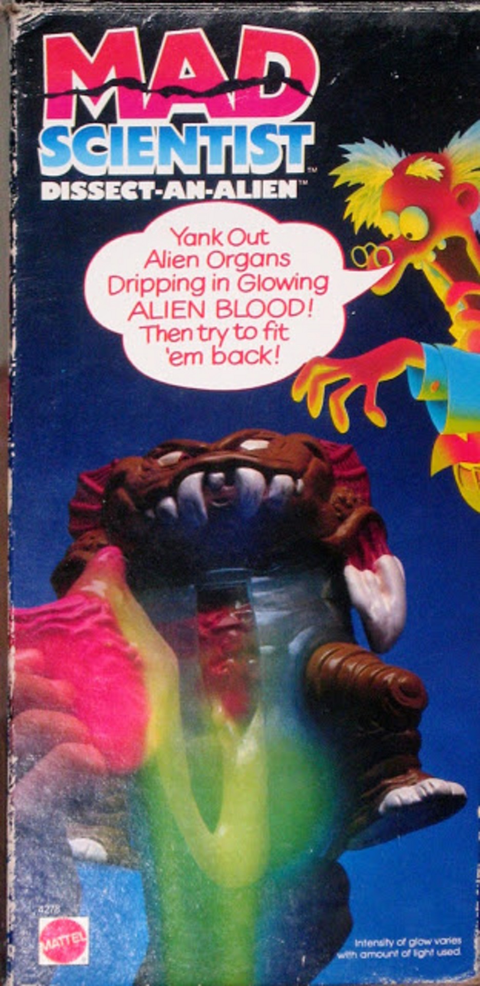 Too Gross! Remembering Mattel’s Mad Scientist Toys of the 1980s Flashbak