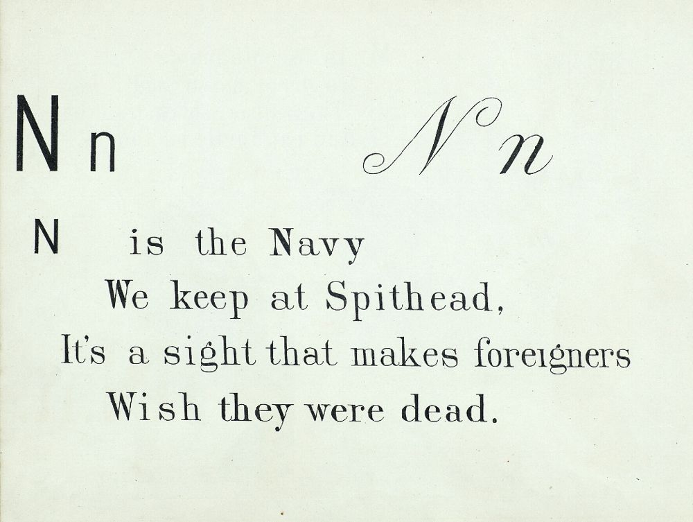 An A B C For Baby Patriots (1899) English Imperial Glory For Beginners