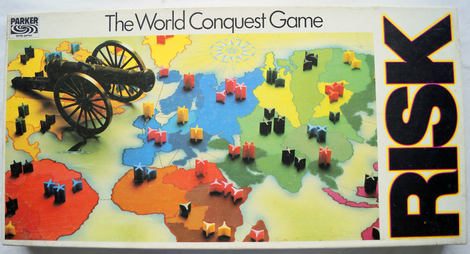 The Classic World Domination Game Celebrating RISK (Parker Brothers