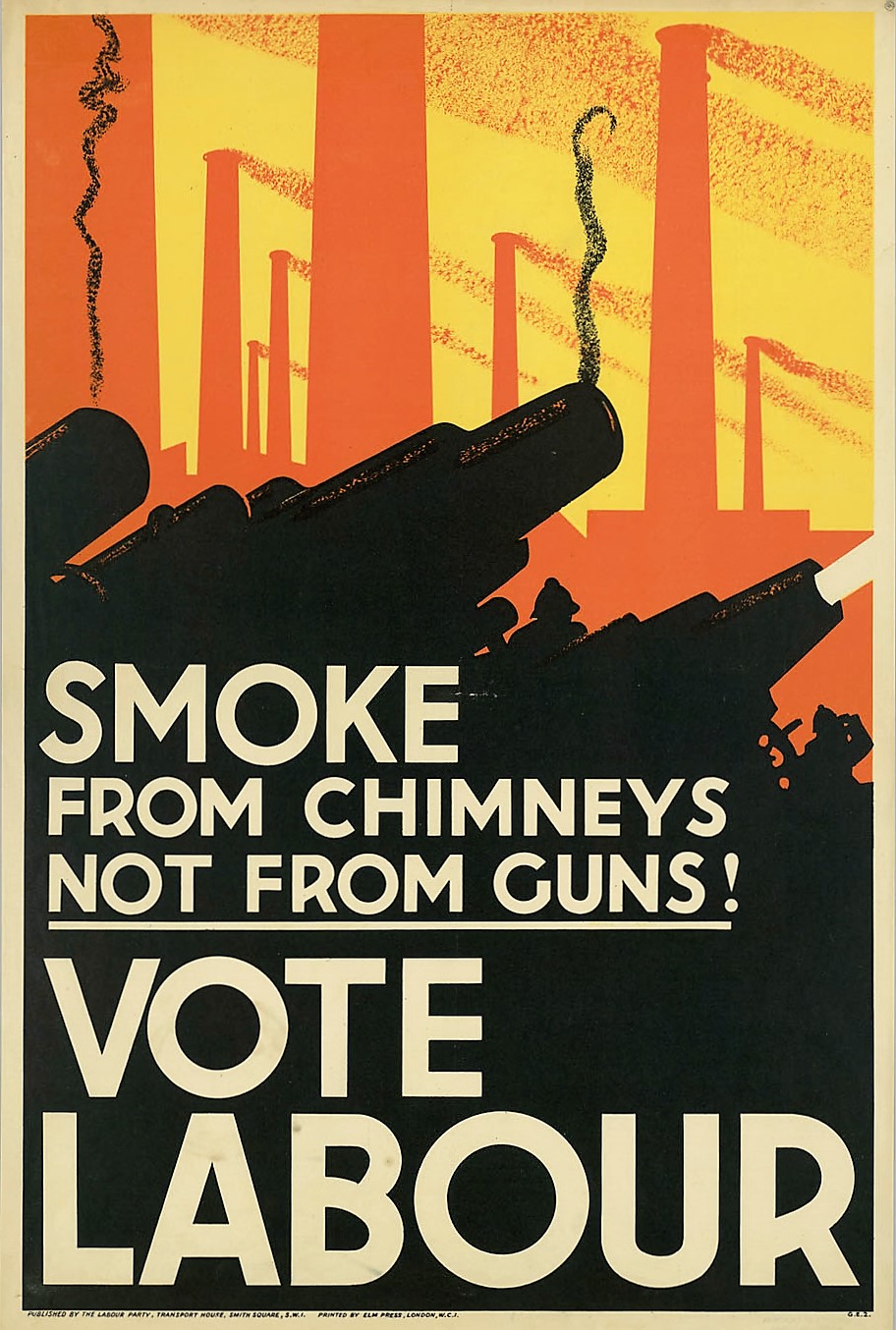 Labour Party Poster, 1935 Flashbak