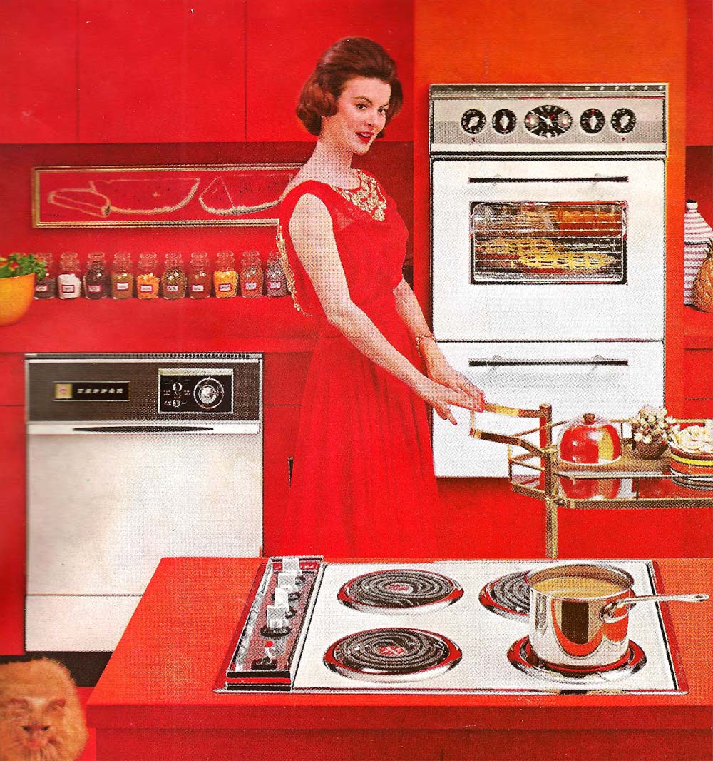 30 Vintage Kitchens from Atomic Age to Disco Era Flashbak
