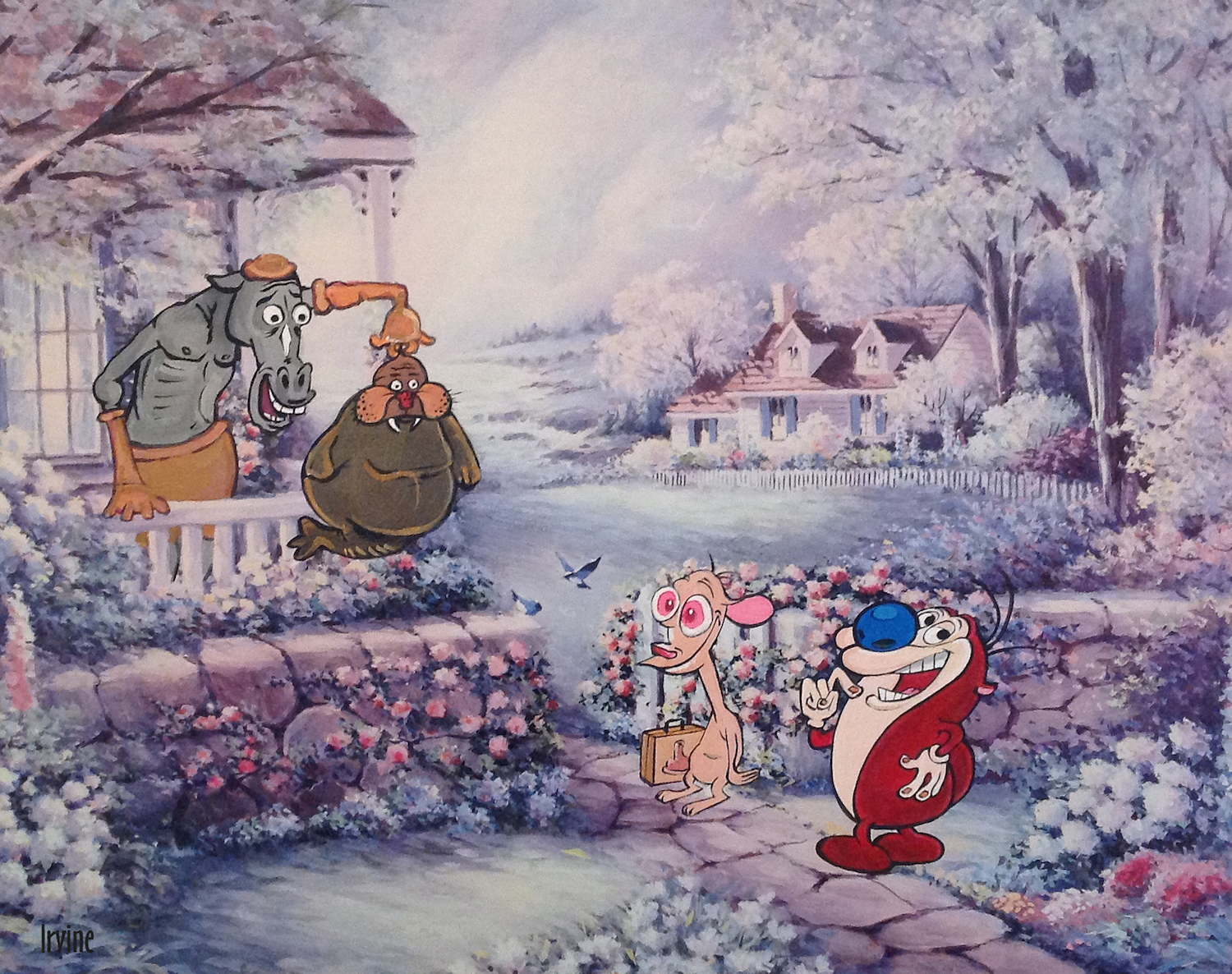 ReDirected Art Tired Thrift Store Paintings Modern Masterpieces