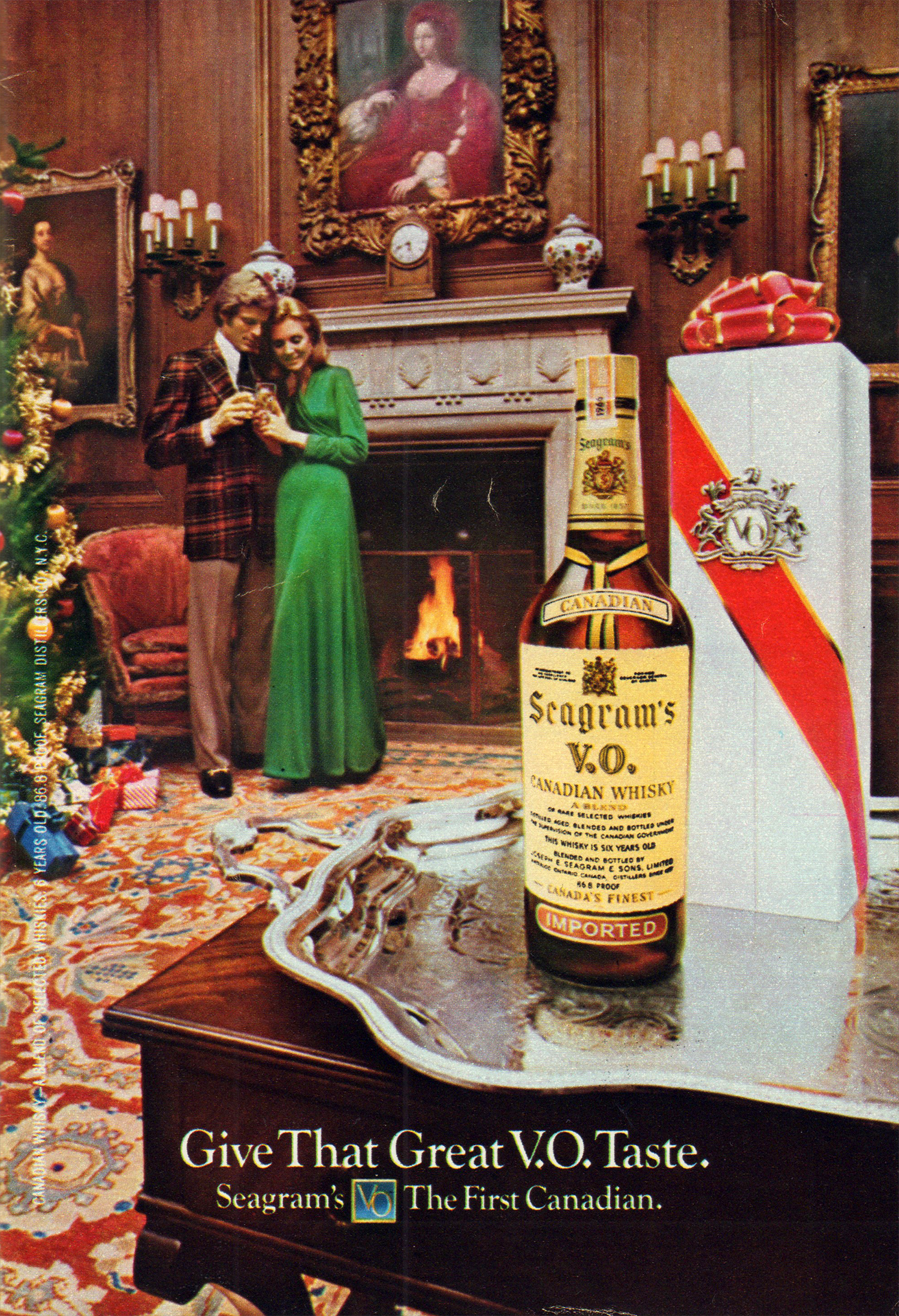 Vintage Christmas Alcohol Advertising Flashbak