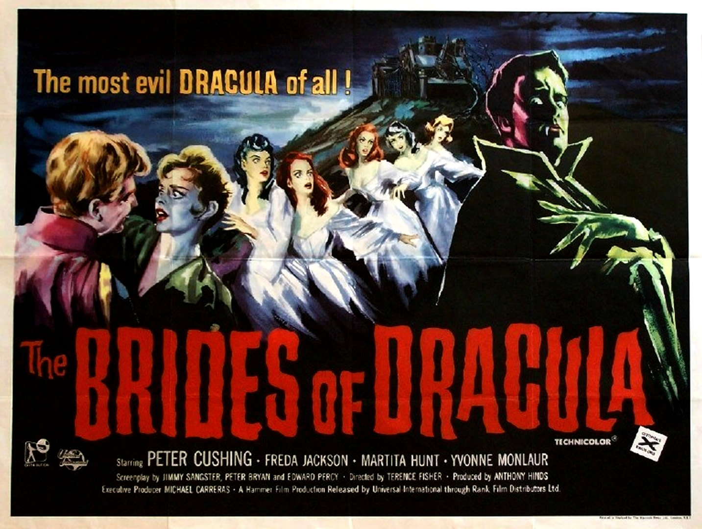 The Age of Hammer Horror Classic Posters From the British Genre Giant