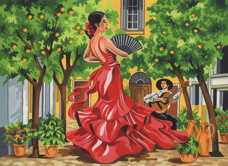 dan robbins paint by numbers craft master Flashbak