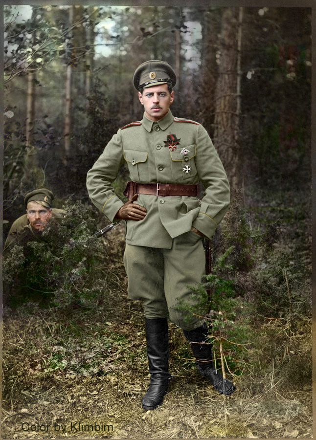 Captivating Colorized Portraits of Russian Fighters In World War 1