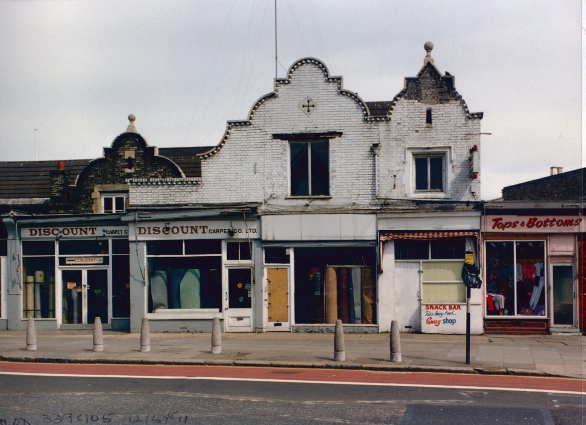 High Rd, Bruce Grove, Haringey, 1991, Tottenham Flashbak