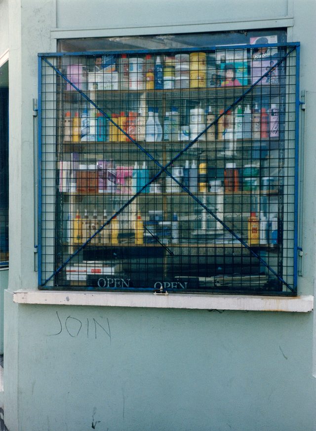 Shop, window, Railton Rd, Brixton, 1991, Lambeth Flashbak