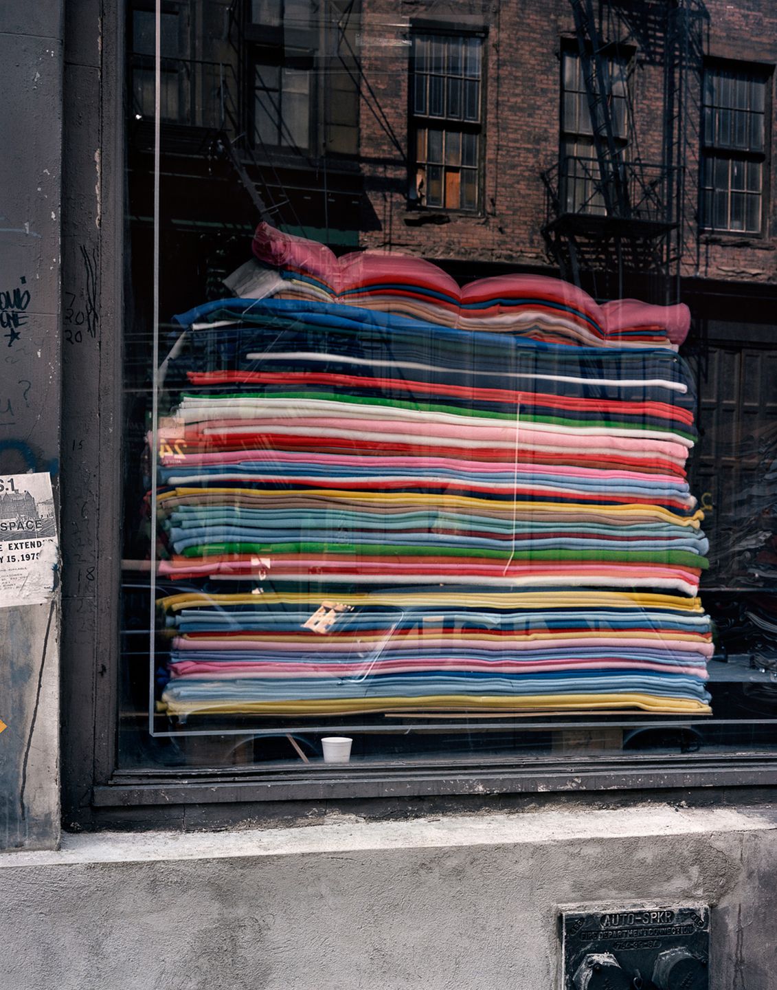 1986 Blankets, New York. Flashbak