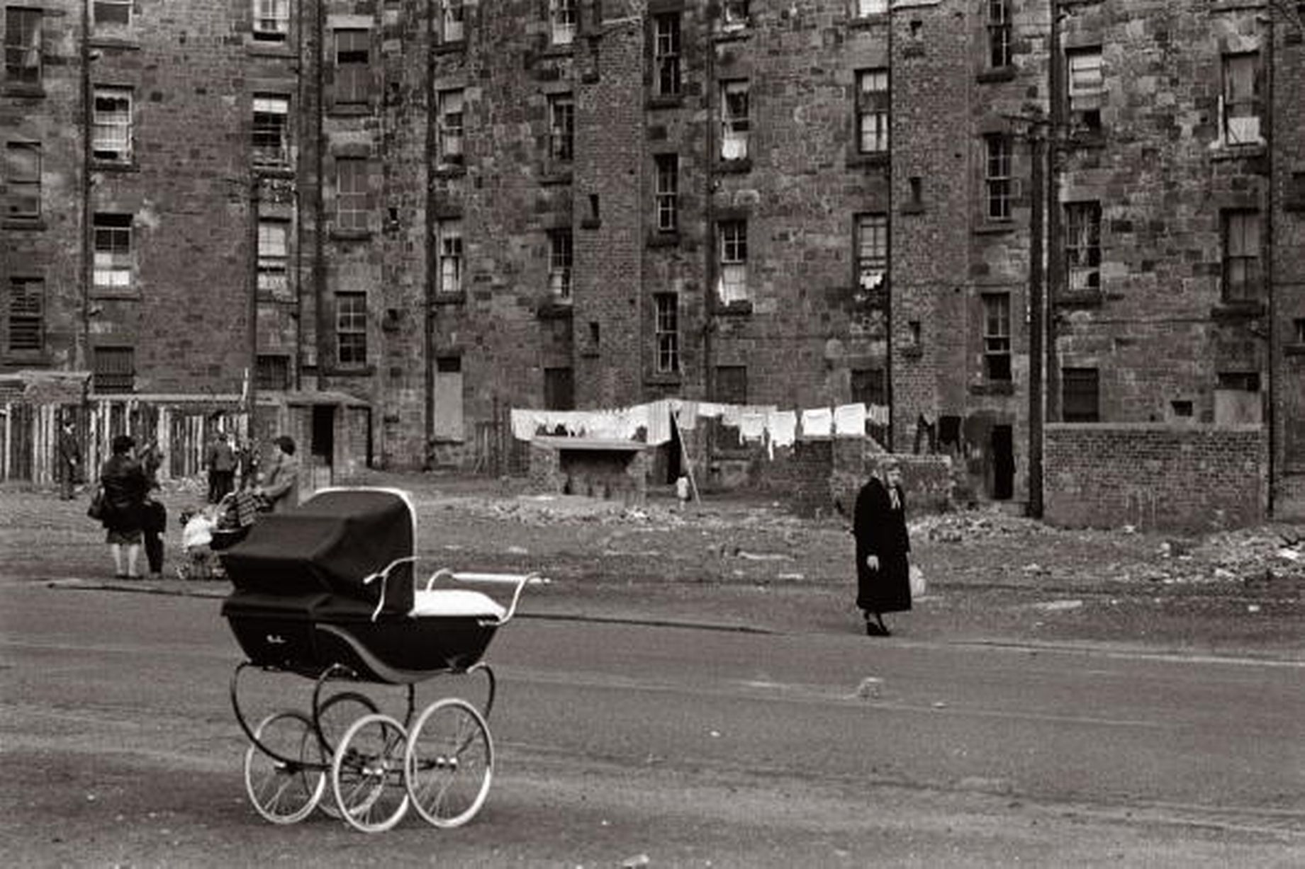 1968 gorbals flats Flashbak