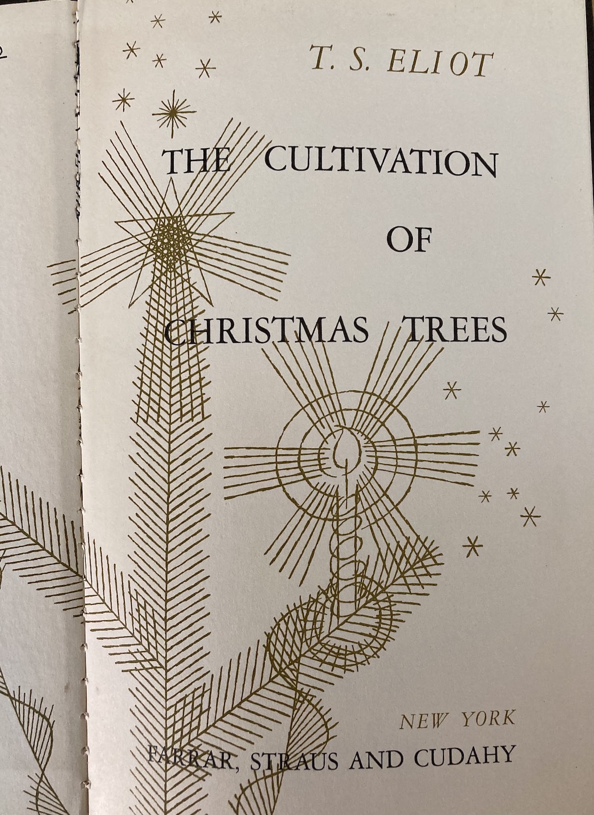 Eliot christmas tree Flashbak