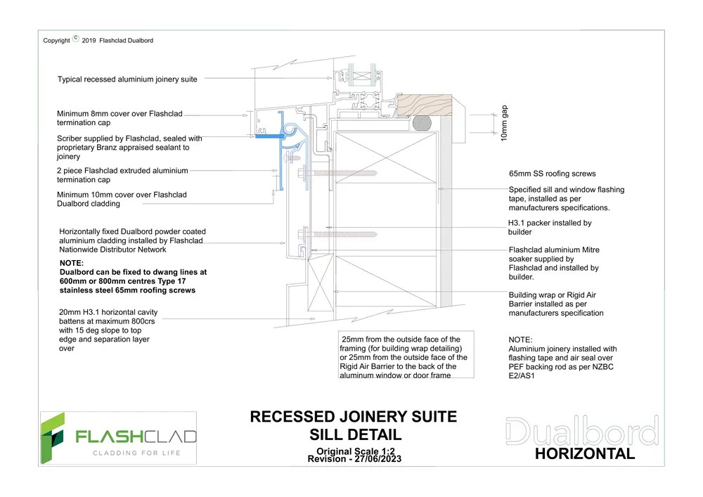 Recessed Window Details Flashclad
