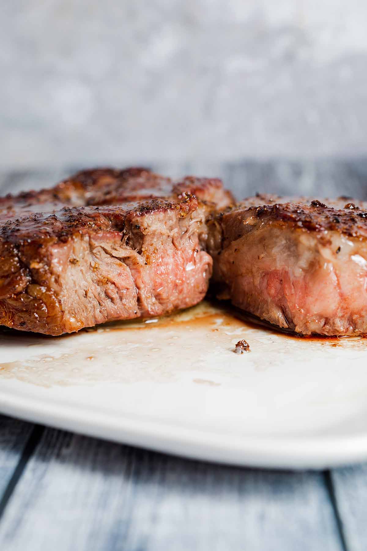 Grilled Ribeye Steak Recipe for a gas grill Flash in the Pans