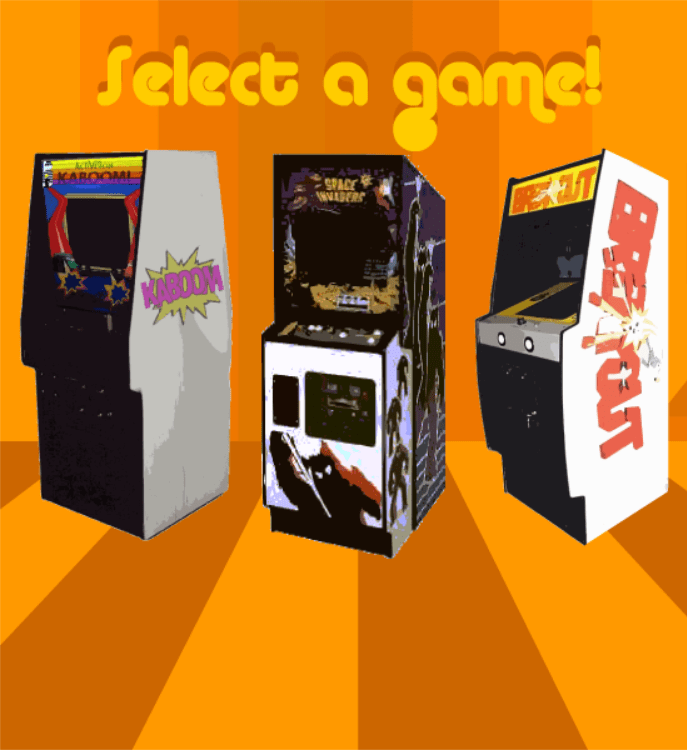 Arcade Retrollection Play Online on Flash Museum 🕹️