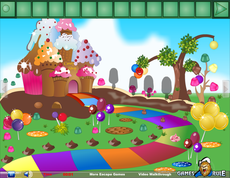Candyland Escape Play Online on Flash Museum 🕹️