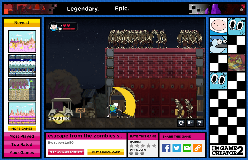 Cartoon Network Game Creator 2 Play Online on Flash Museum 🕹️