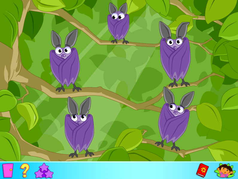 Dora the Explorer Click & Create! 10 The Little Tree Frog Play