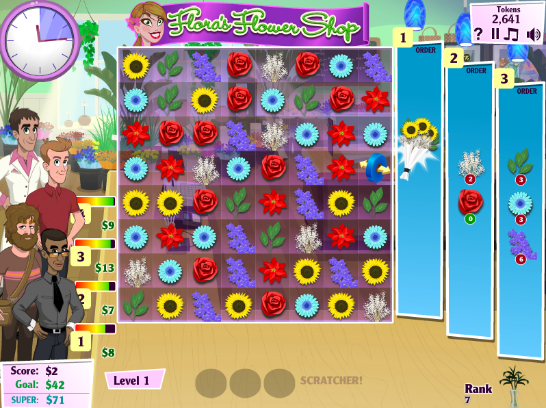 Flora's Flower Shop Play Online on Flash Museum 🕹️
