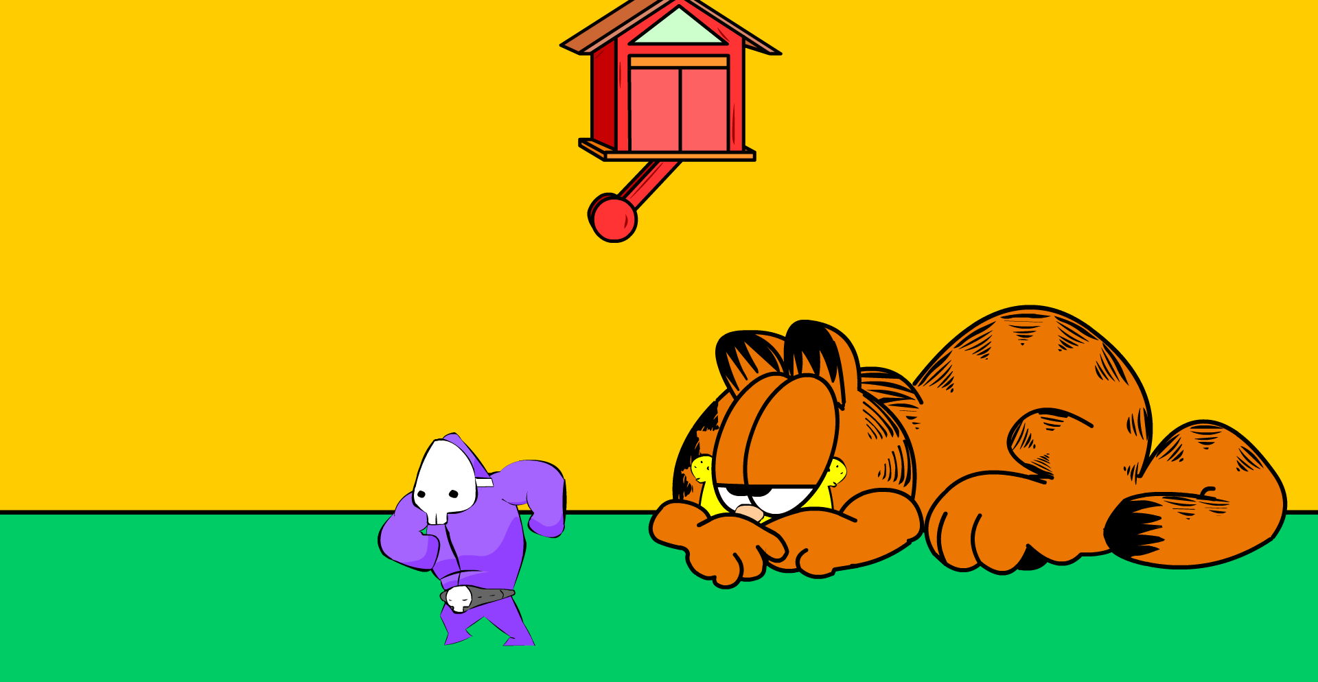Garfield! Play Online on Flash Museum 🕹️