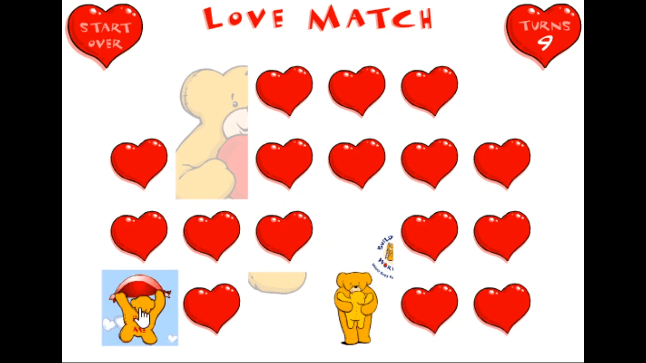 Love Match Play Online on Flash Museum 🕹️