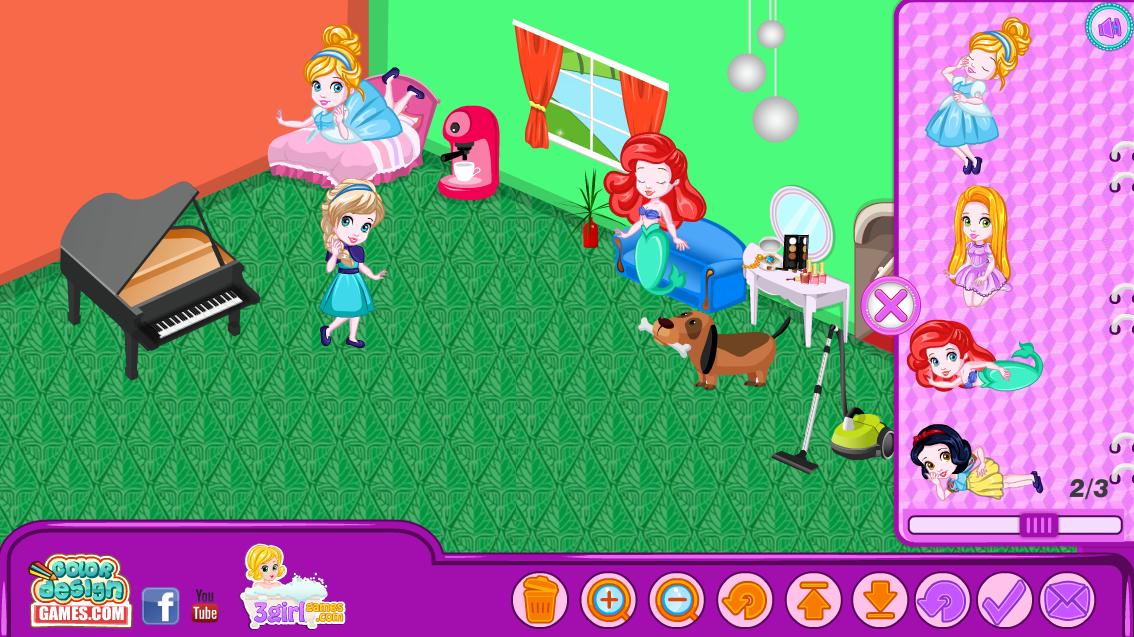 Princess Beach House Play Online on Flash Museum 🕹️
