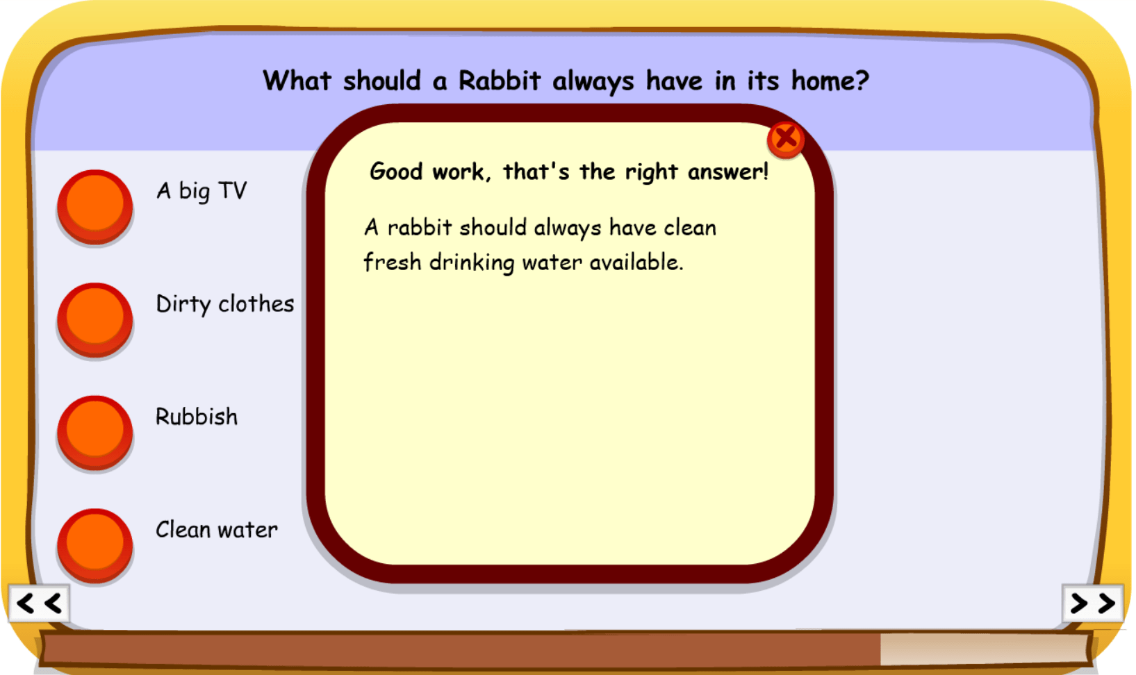 Rabbit Quiz Play Online on Flash Museum 🕹️