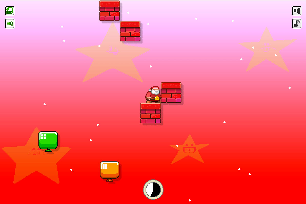 Santa Run 2 Play Online on Flash Museum 🕹️