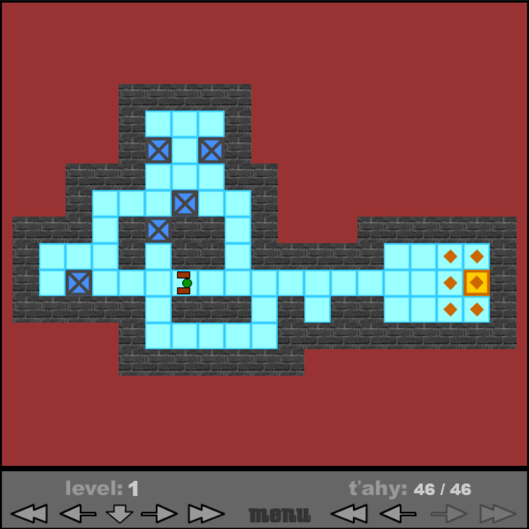 Sokoban Play Online on Flash Museum 🕹️