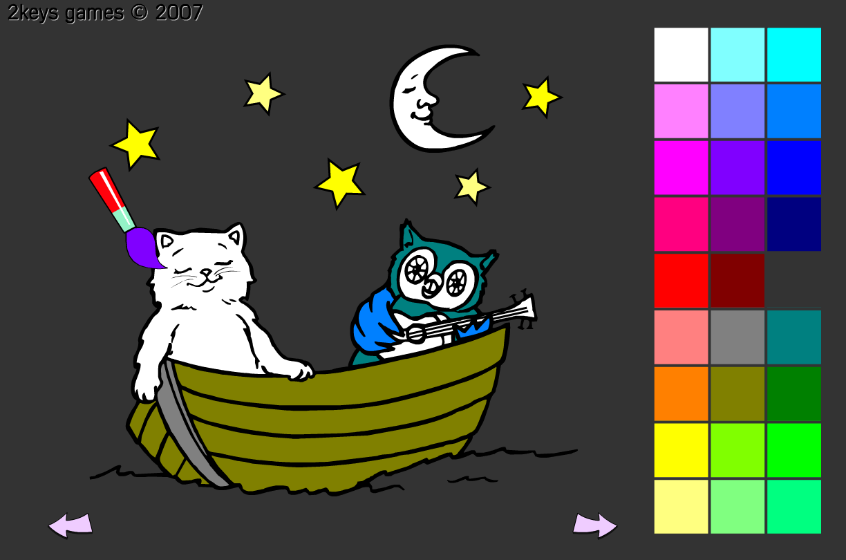 Virtual Coloring Book Play Online on Flash Museum 🕹️