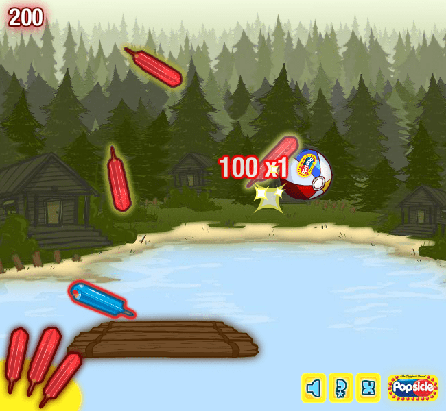 Beach Ball Bounce Play Online on Flash Museum 🕹️