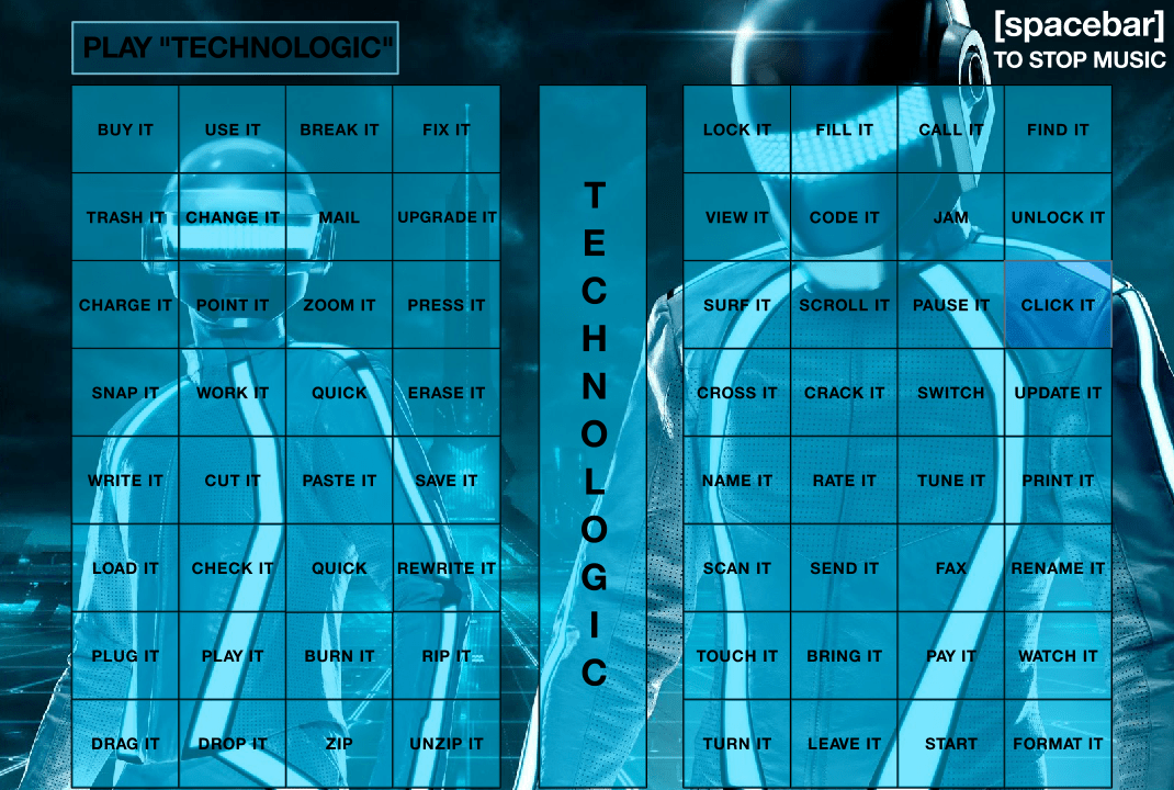 Daft Punk Technologic Soundboard Play Online on Flash Museum 🕹️