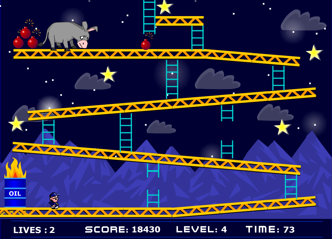 Donkey Bomb Play Online on Flash Museum 🕹️