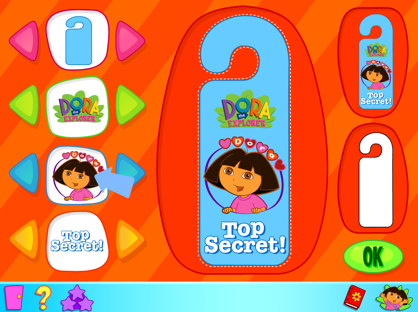 Dora the Explorer Click & Create! 12 To the Treehouse Play Online on