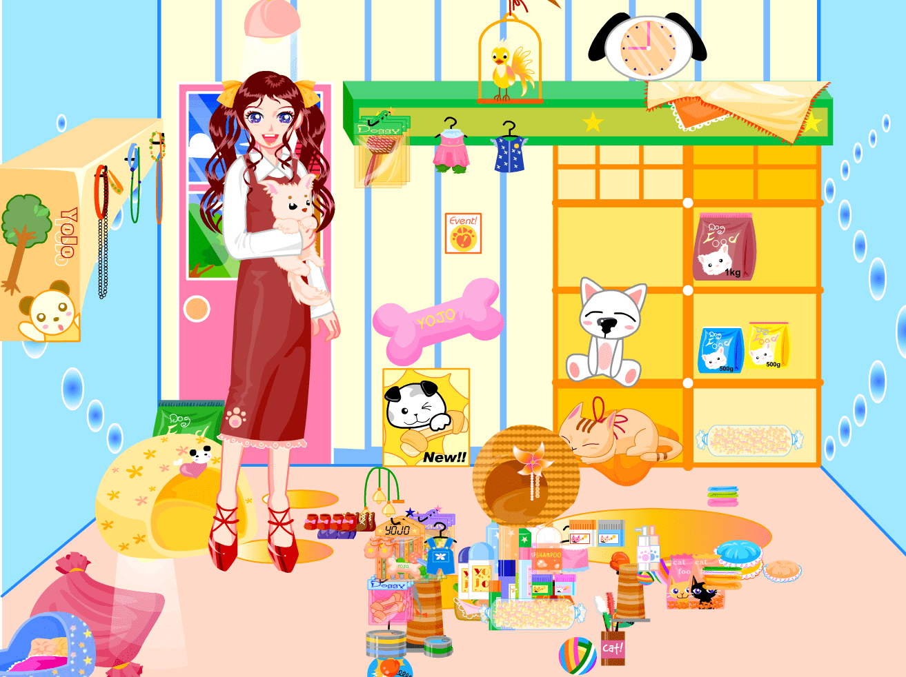 Pet Shop Makeover Play Online on Flash Museum 🕹️