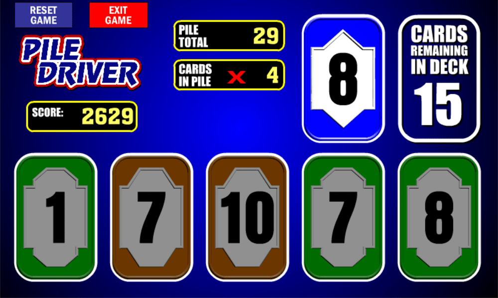 Pile Driver - Play Online on Flash Museum 🕹️