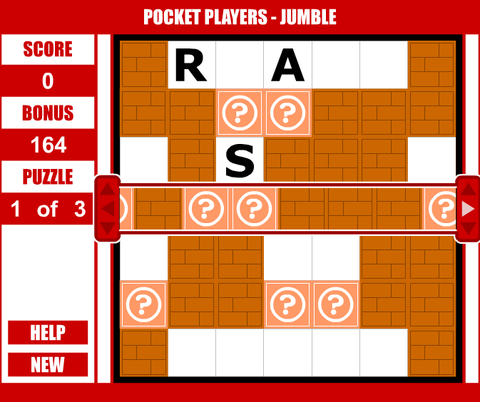 Pocket Player Jumble Play Online on Flash Museum 🕹️