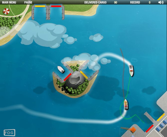 Port Pilot Play Online on Flash Museum 🕹️