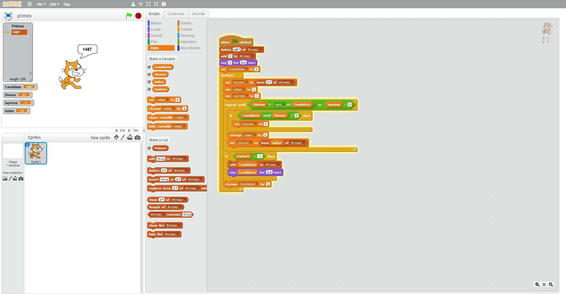 Scratch Editor Play Online on Flash Museum 🕹️