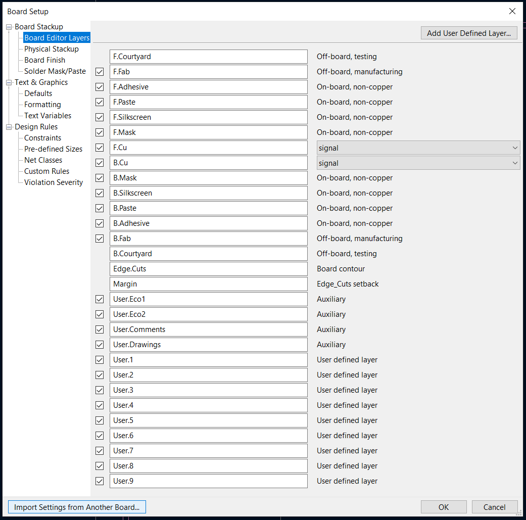 Running Design Rule Checks in KiCad