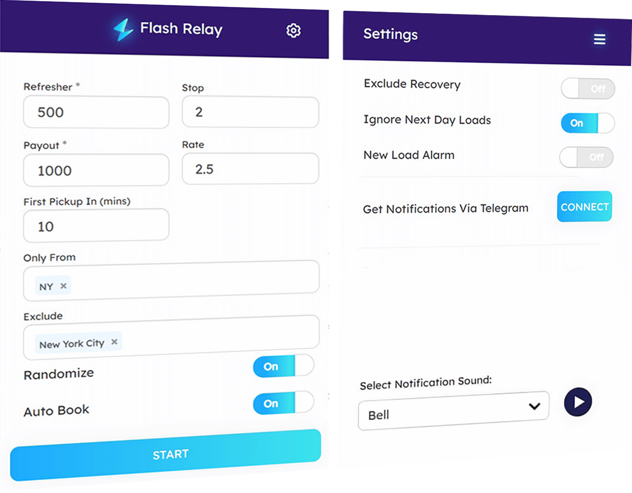 Amazon Relay Auto Booker Flash Relay