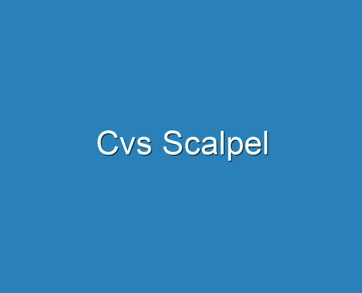 20+ Best Cvs Scalpel 2023 Reviews