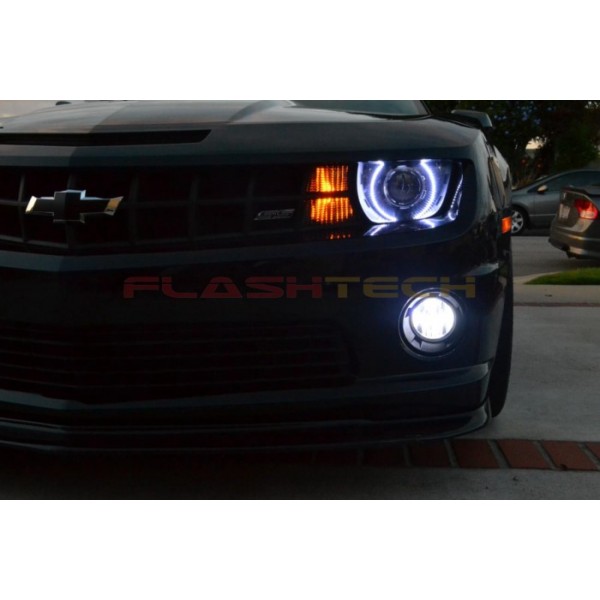 Chevrolet Camaro Non RS White LED HALO HEADLIGHT KIT (20102013)